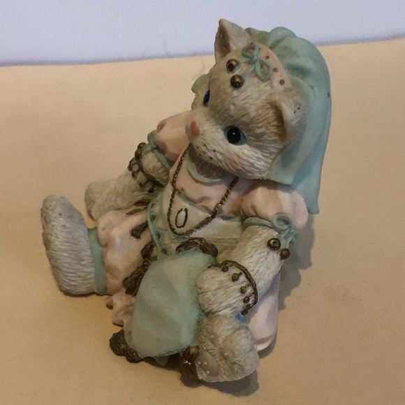 Vintage 1994 Persian calico kittens figure - Picture 2 of 8